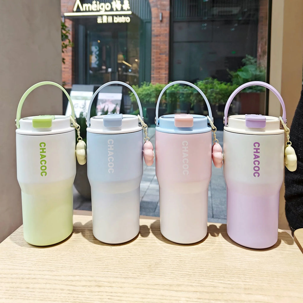 AdventureSip Stainless Steel Tumbler with Straw – 20oz / 30oz, Sport & Travel