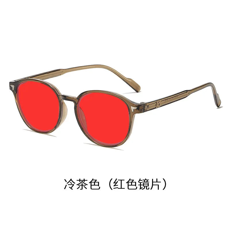 Yellow Blue Light Gaming Glasses – Night Vision Anti-Glare Computer Eyewear for Eye Strain Relief