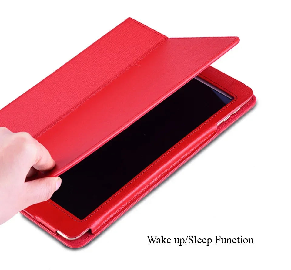 Luxury Leather Stand iPad Case – Fits iPad Air, Pro, Mini & iPad 3rd–11th Gen (9.7"–13")