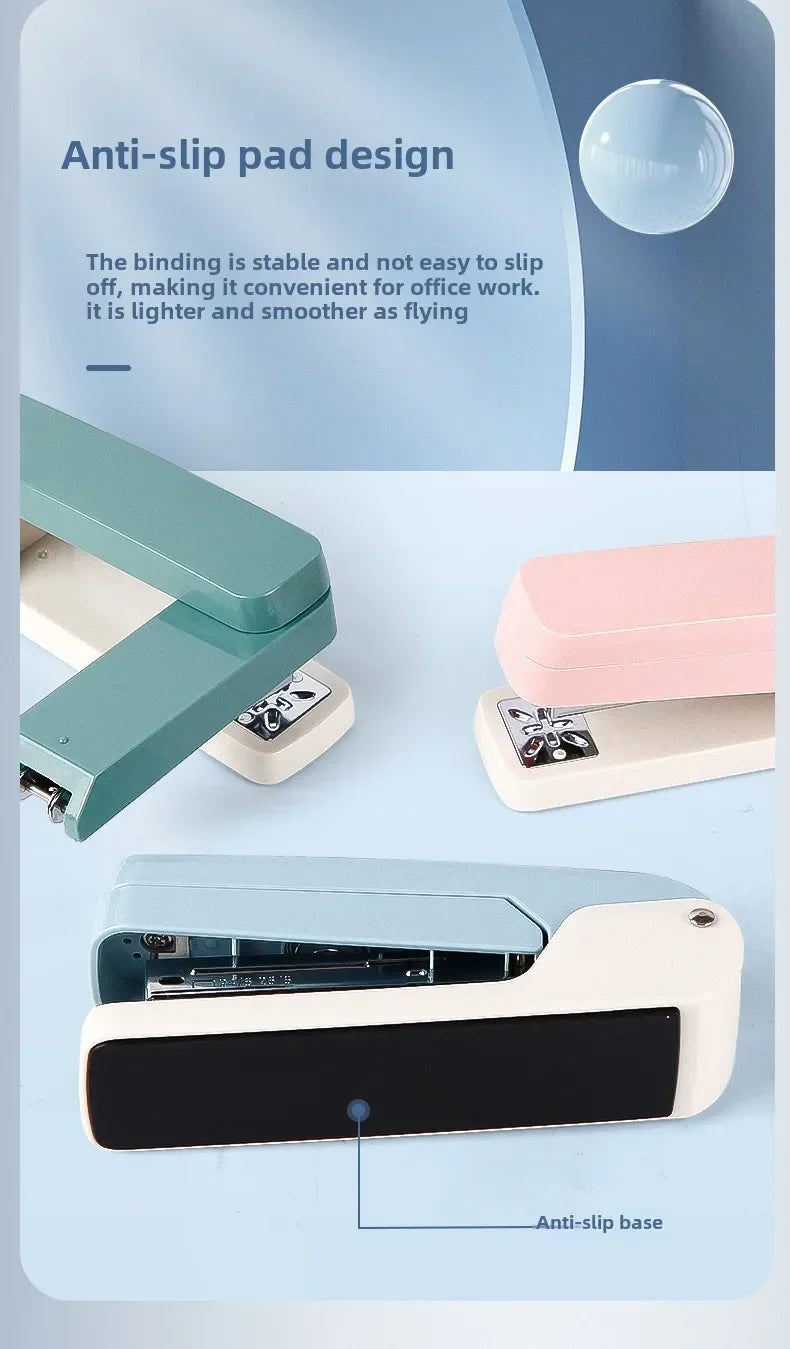 SpinStaple 360° Rotatable Stapler with Built-In Staple Remover