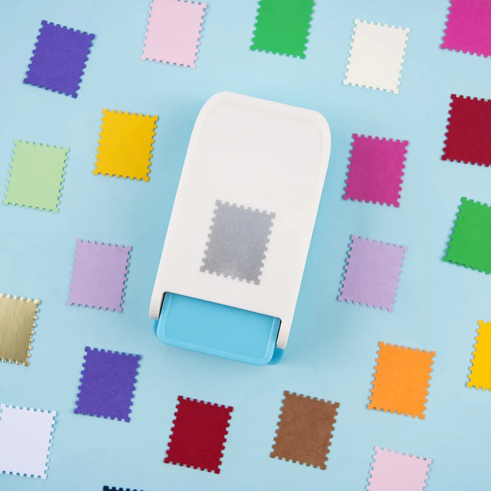 StampPunch Rectangle Postage Stamp Craft Punch – 1x0.8 Inch