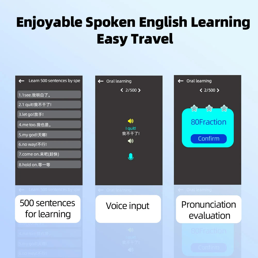 TravelTalk T26 AI Translator – 160 Languages, ChatGPT, Real-Time Business Translation