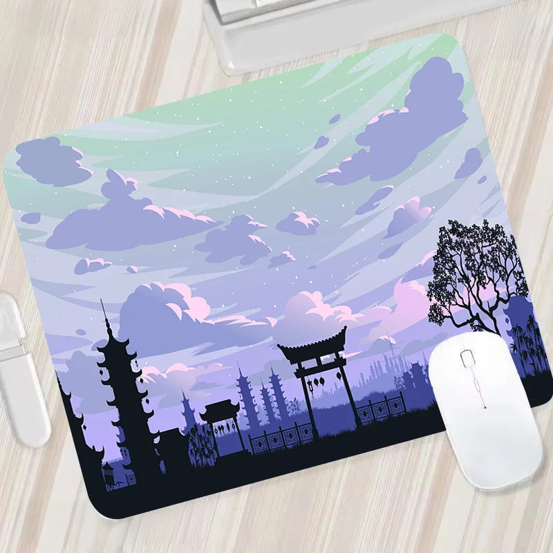 Moonlight Aura XL Desk Mat – Aesthetic Gaming Mouse Pad