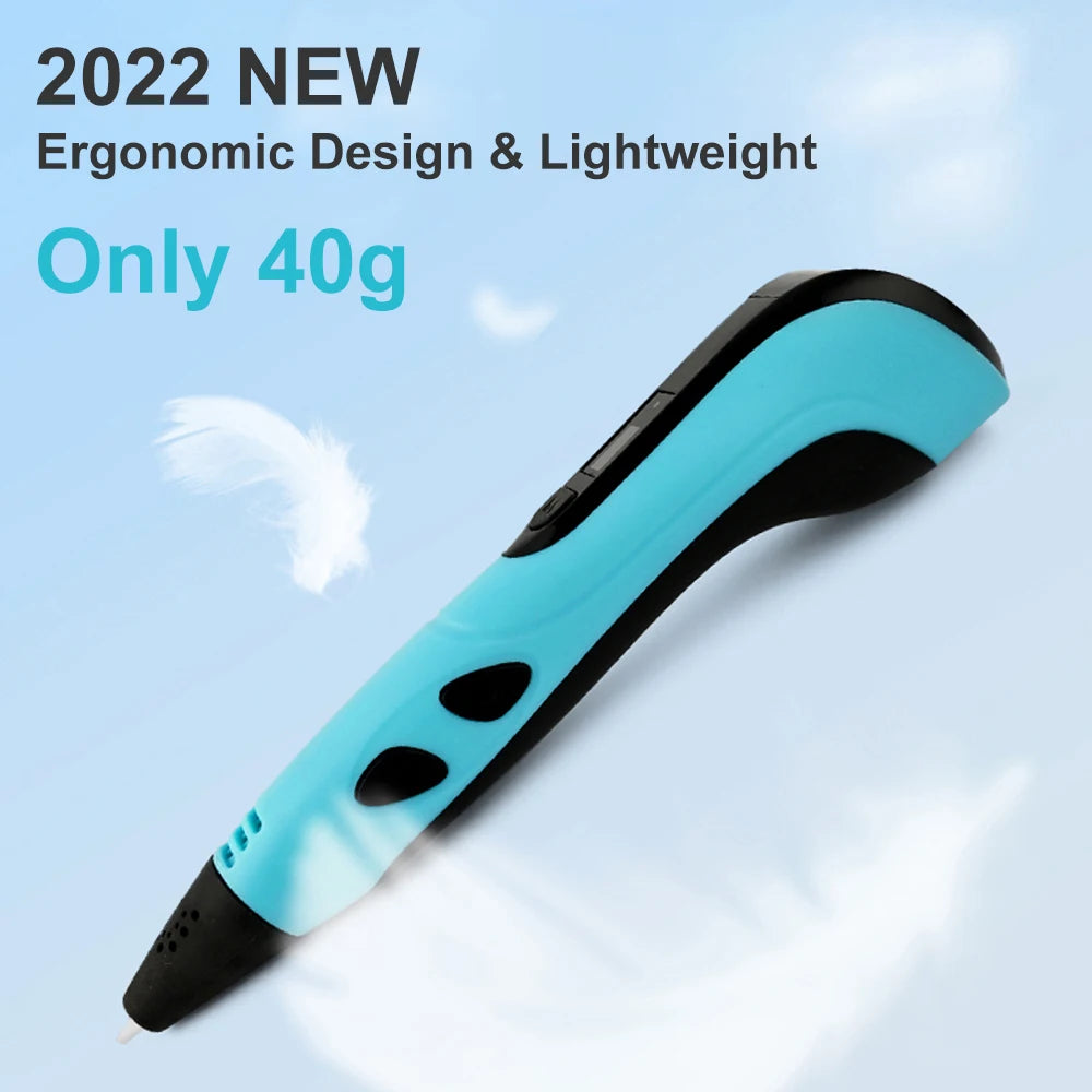 DoodlePen 3D Pen Set – LCD Display, PLA Filament, Kids Birthday & Christmas Gift
