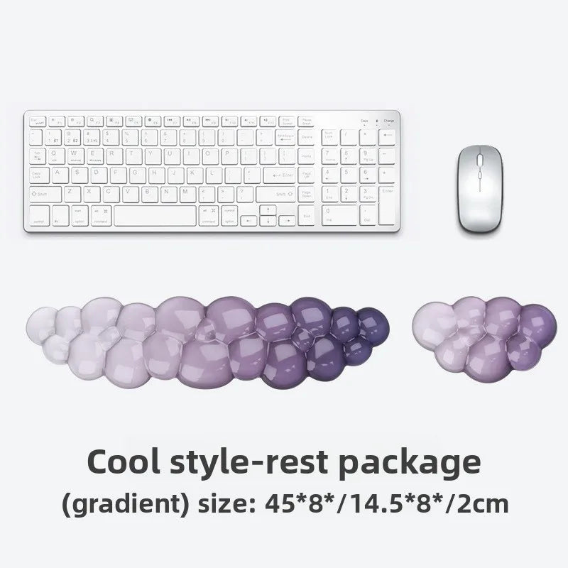 CloudComfort Rest – Ergonomic Wrist Pad for Keyboard & Mouse | Pain Relief Support