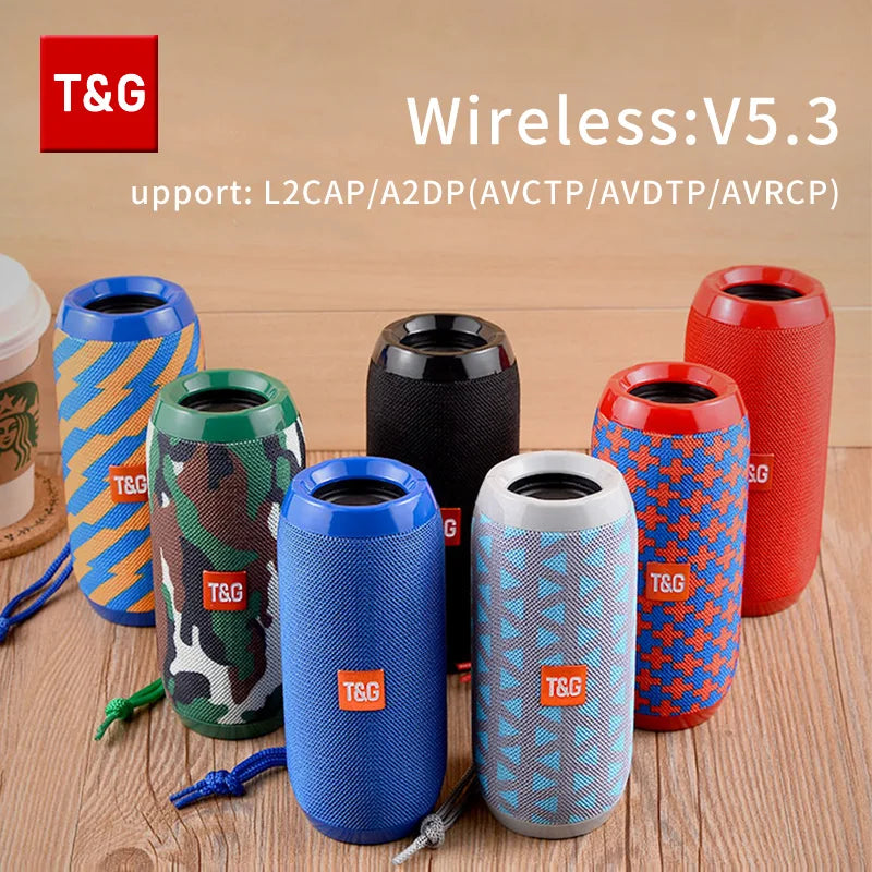 T&G TG117 Waterproof Bass Bluetooth Speaker