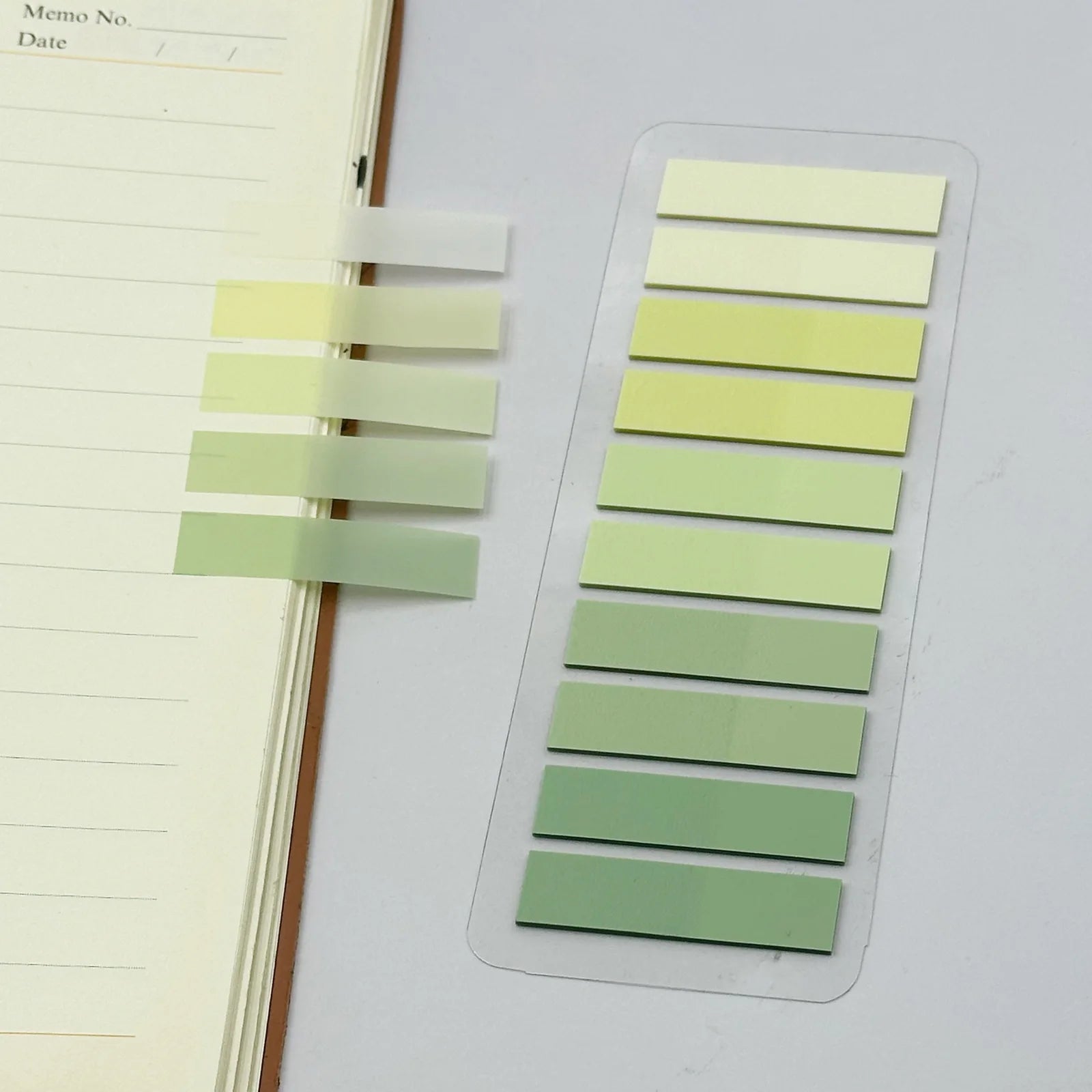 ColorTab 200-Pack Fluorescent Index Tabs & Sticky Flags – Transparent Page Markers