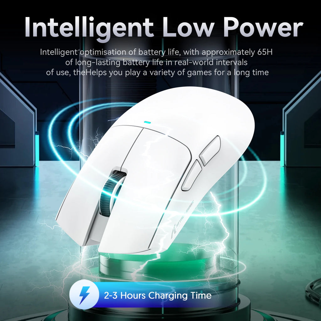 Attack Shark X11&R1 Wireless Gaming Mouse - Tri-Mode , PAW3311 Sensor,22K DPI, 400 IPS, RGB PC Gaming Mouse