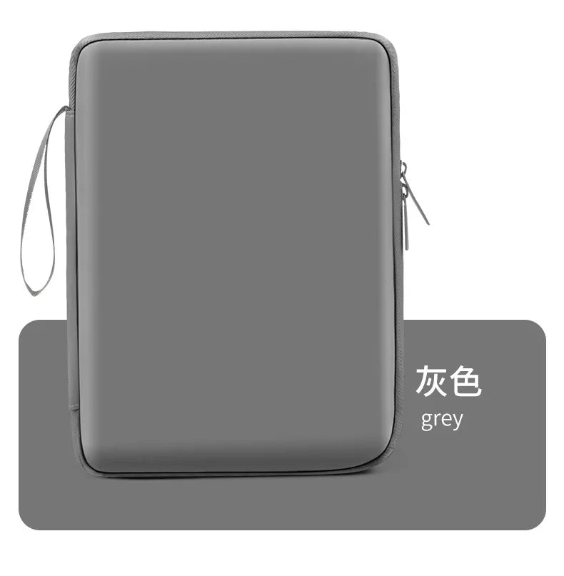 Tablet Bag Sleeve – Universal Shockproof Pouch with Multi Pockets (7.9"–12.9")