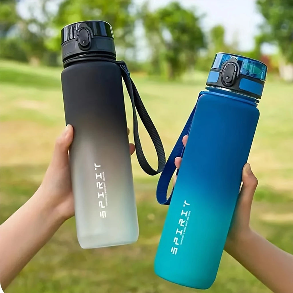 GradientSip Water Bottle – 600ml / 750ml / 1000ml, Outdoor & Gym