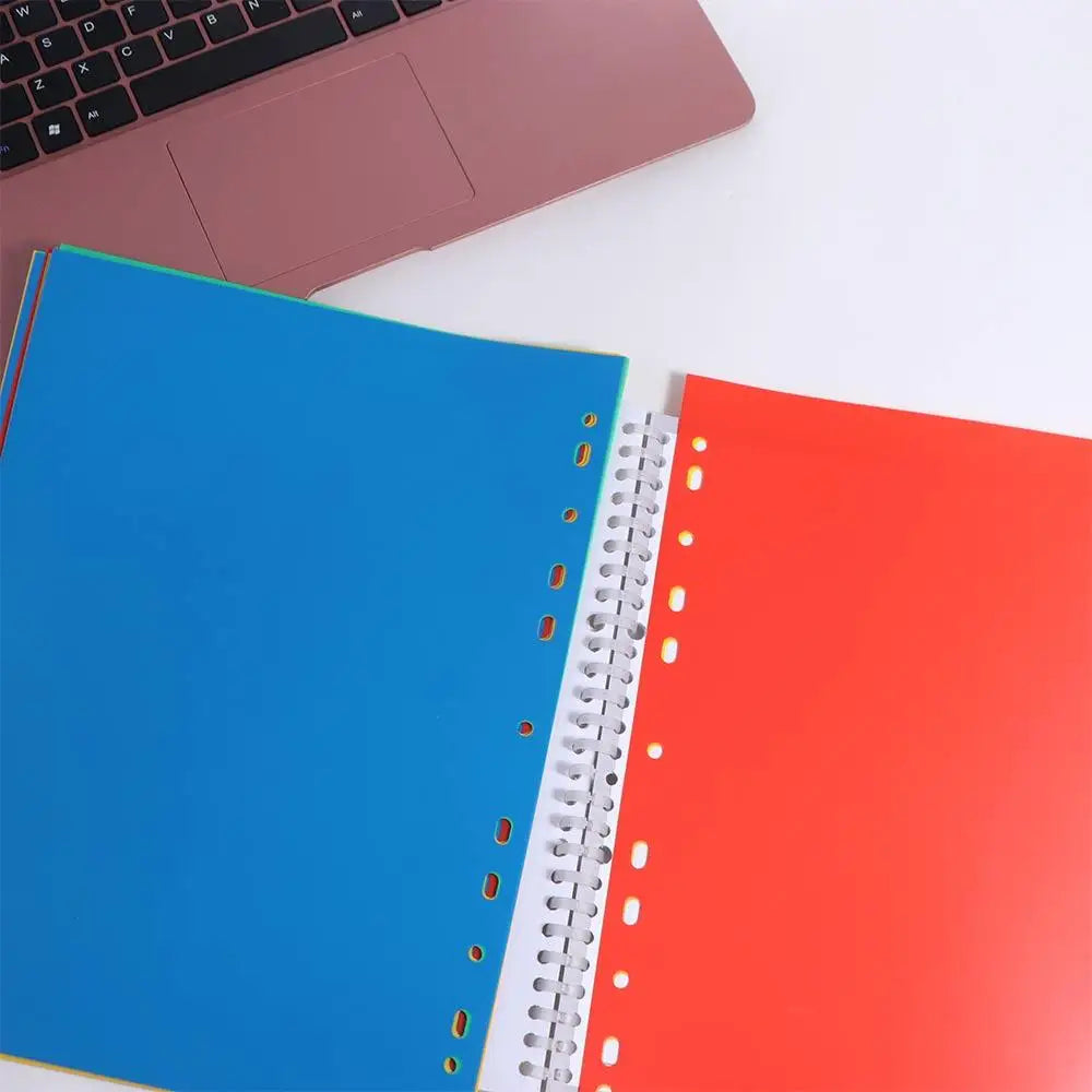 DivideIt PP Index Separator Pages – A4 Coloured Binder Dividers 5 to 31 Pages