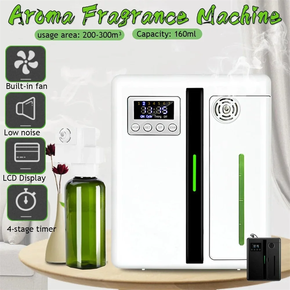 LuxeScent Bluetooth Aroma Diffuser – 160ml, Large Area Fragrance