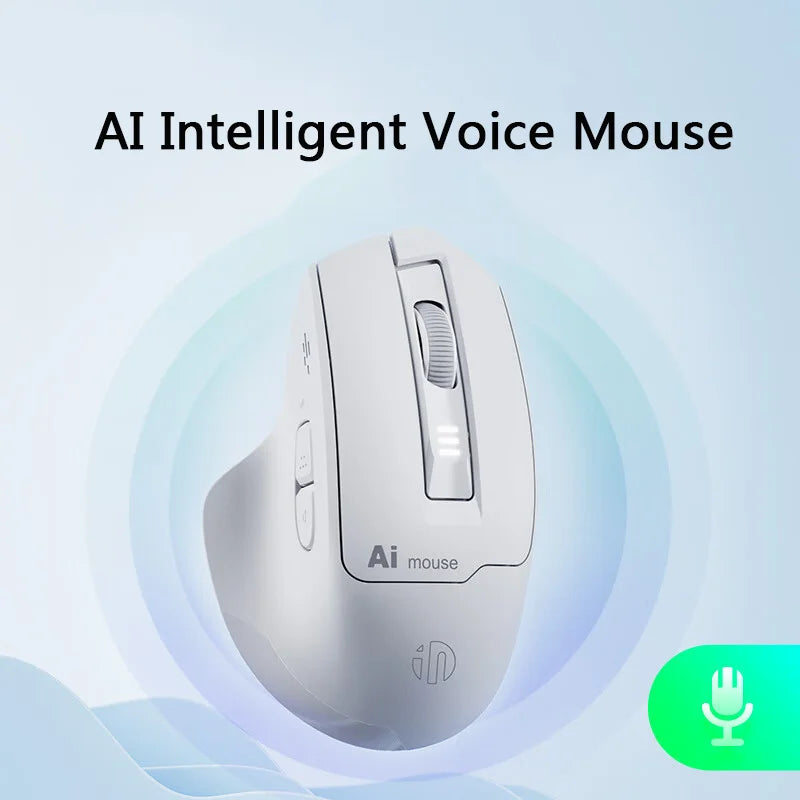 VoiceClick AI Voice Mouse – Wireless Dual-Mode, Voice Typing & Silent Click