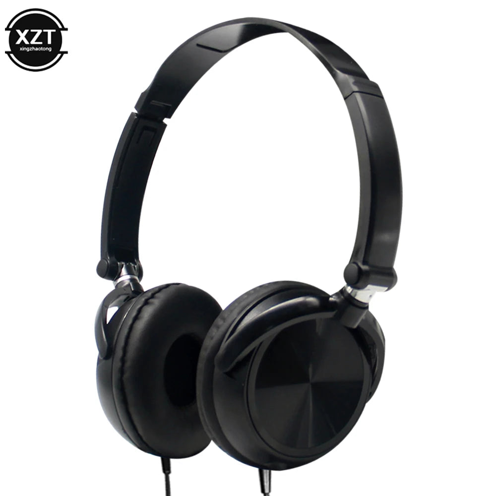 Wired Headphones Over Ear Headsets HD Sound Bass HiFi Sound Music Stereo