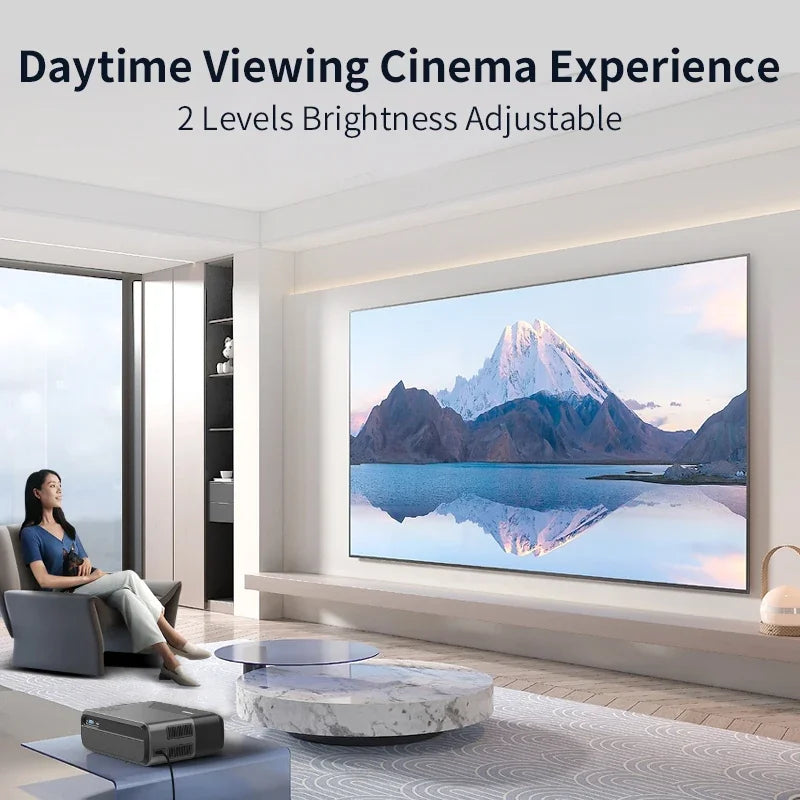 CinemaX A8 Google TV 4K Smart Projector