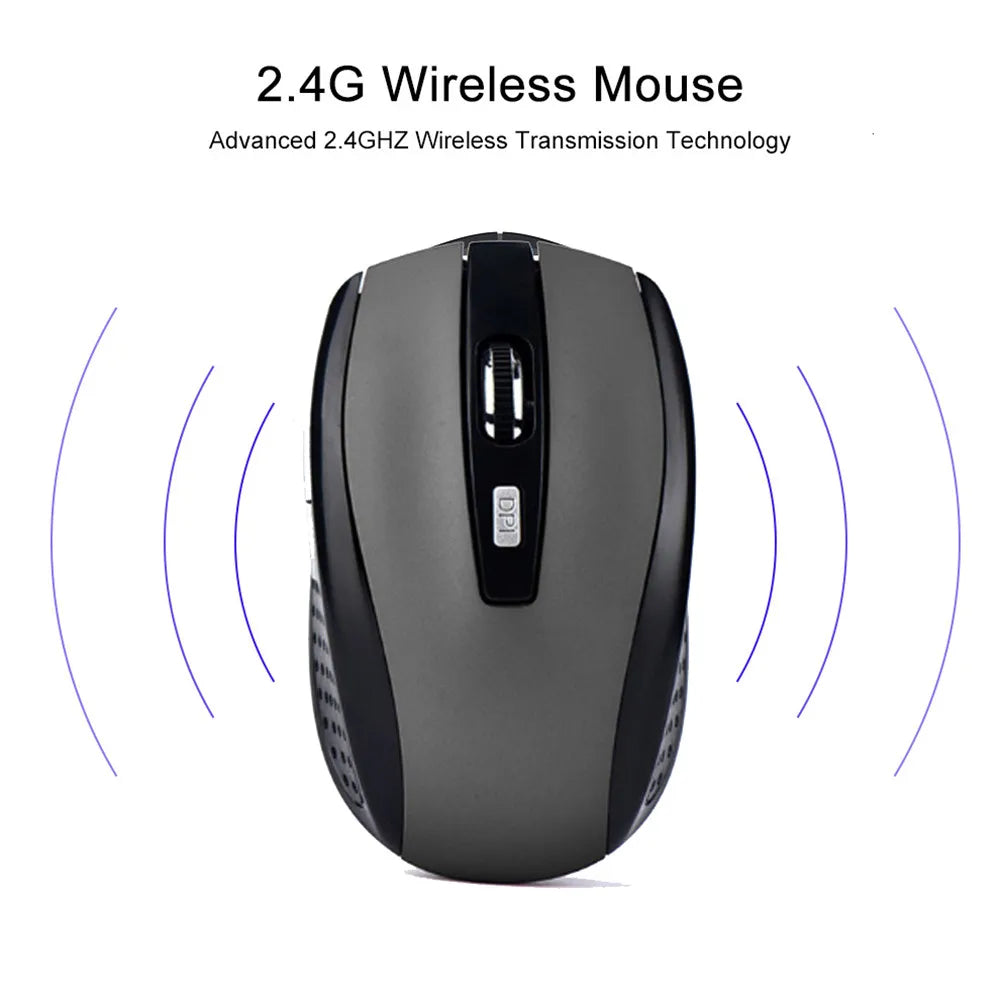 SwiftGlide 2.4G Wireless Mouse 1600DPI