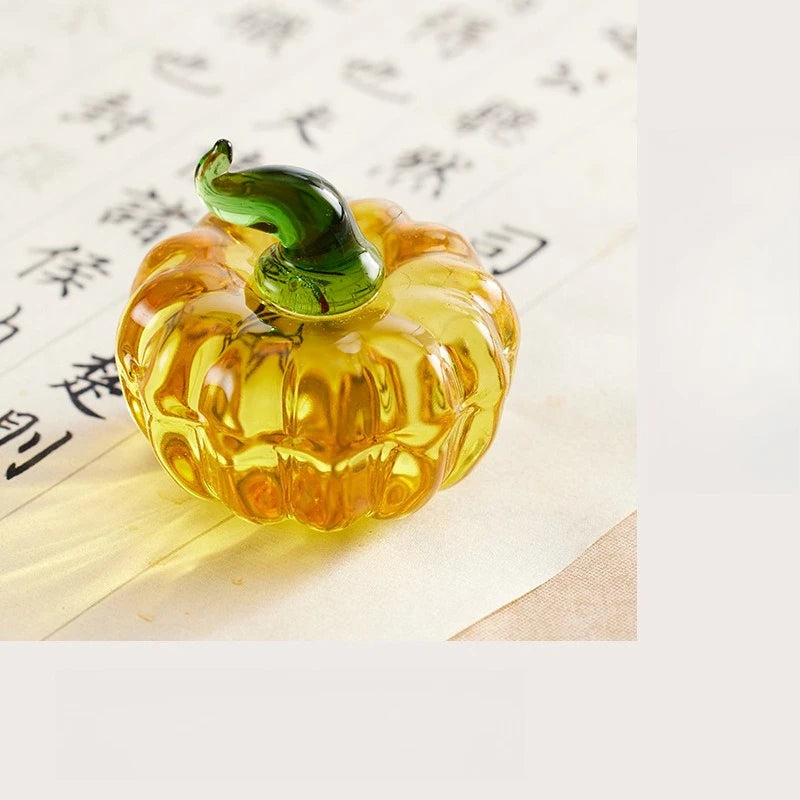 PersimmonRuler Glazed Ceramic Paperweight Ruler – Calligraphy & Writing