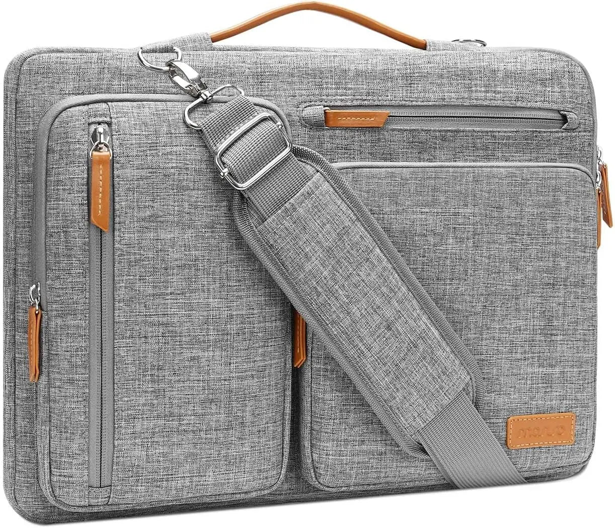 MOSISO Laptop Sleeve Bag – Briefcase & Shoulder Bag for MacBook Air, Pro & Laptops (13"–17.3")