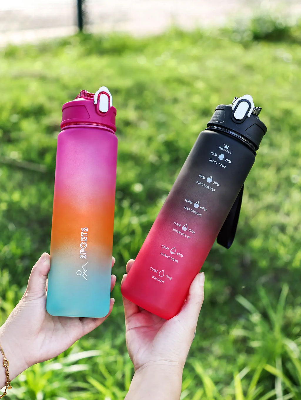 TrailSip 800ml Sports Water Bottle with Straw – Outdoor, Fitness & Cycling