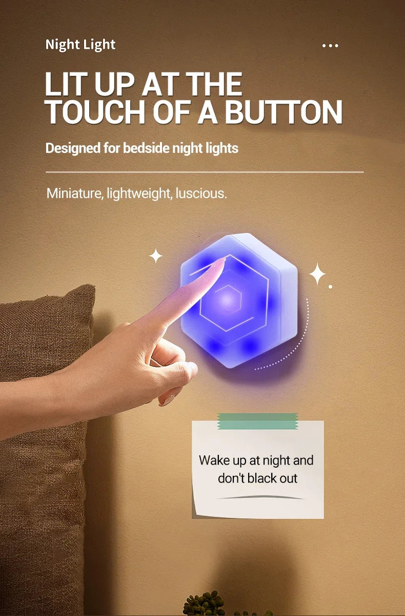 BeatSync RGB Sound Reactive LED Light – Voice Controlled Music Rhythm Lamp for Gaming, Desk & Home