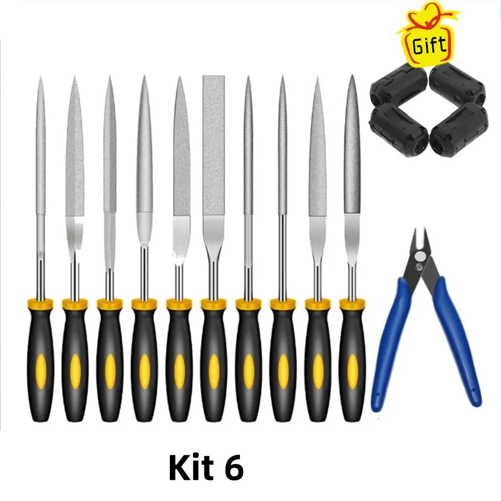 3D Printer Tool Kit – Diagonal Pliers, Deburring Cutter, Tweezers & Scraper Set