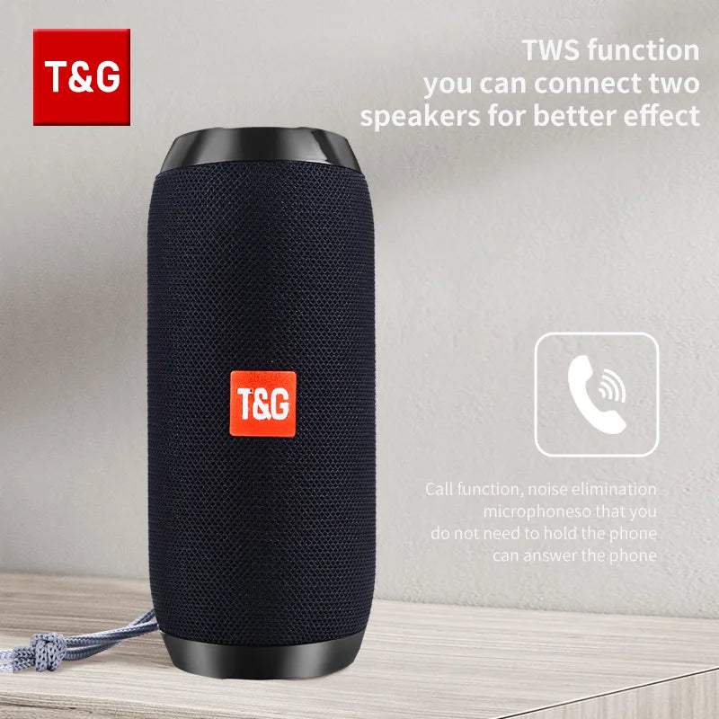 T&G TG117 Waterproof Bass Bluetooth Speaker