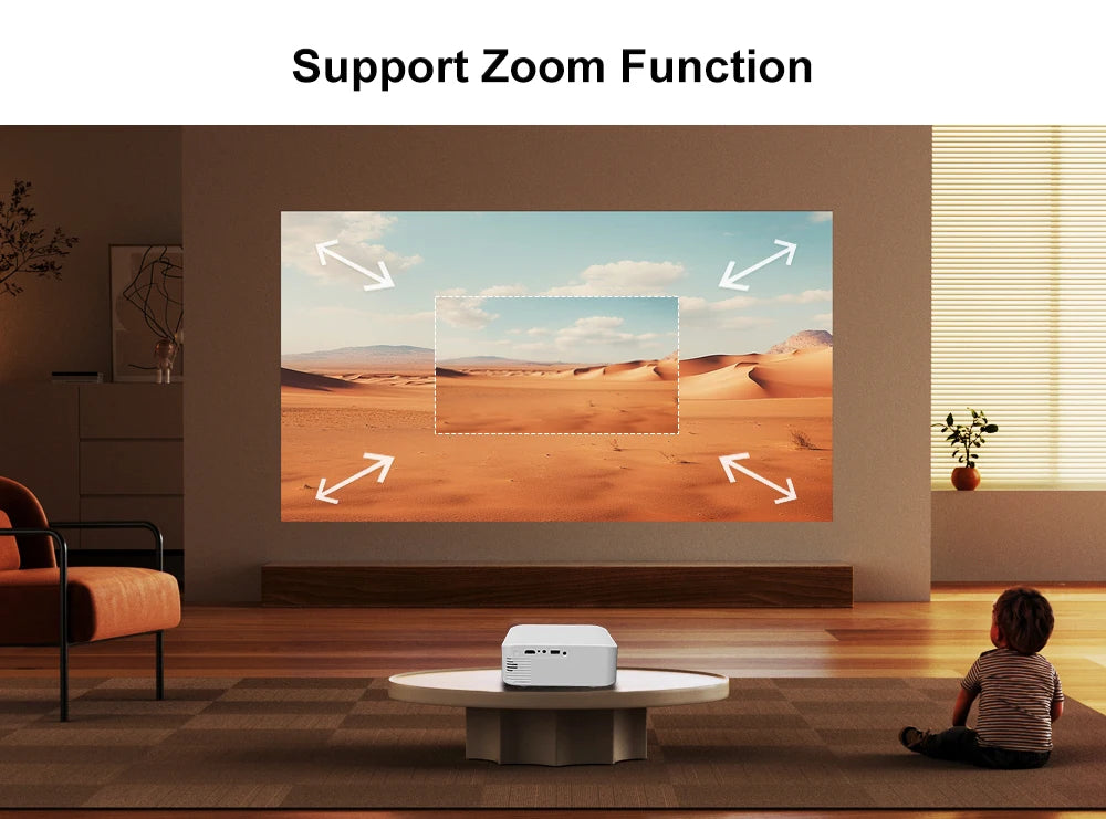 LumiBeam L9W 4K Mini Portable Projector