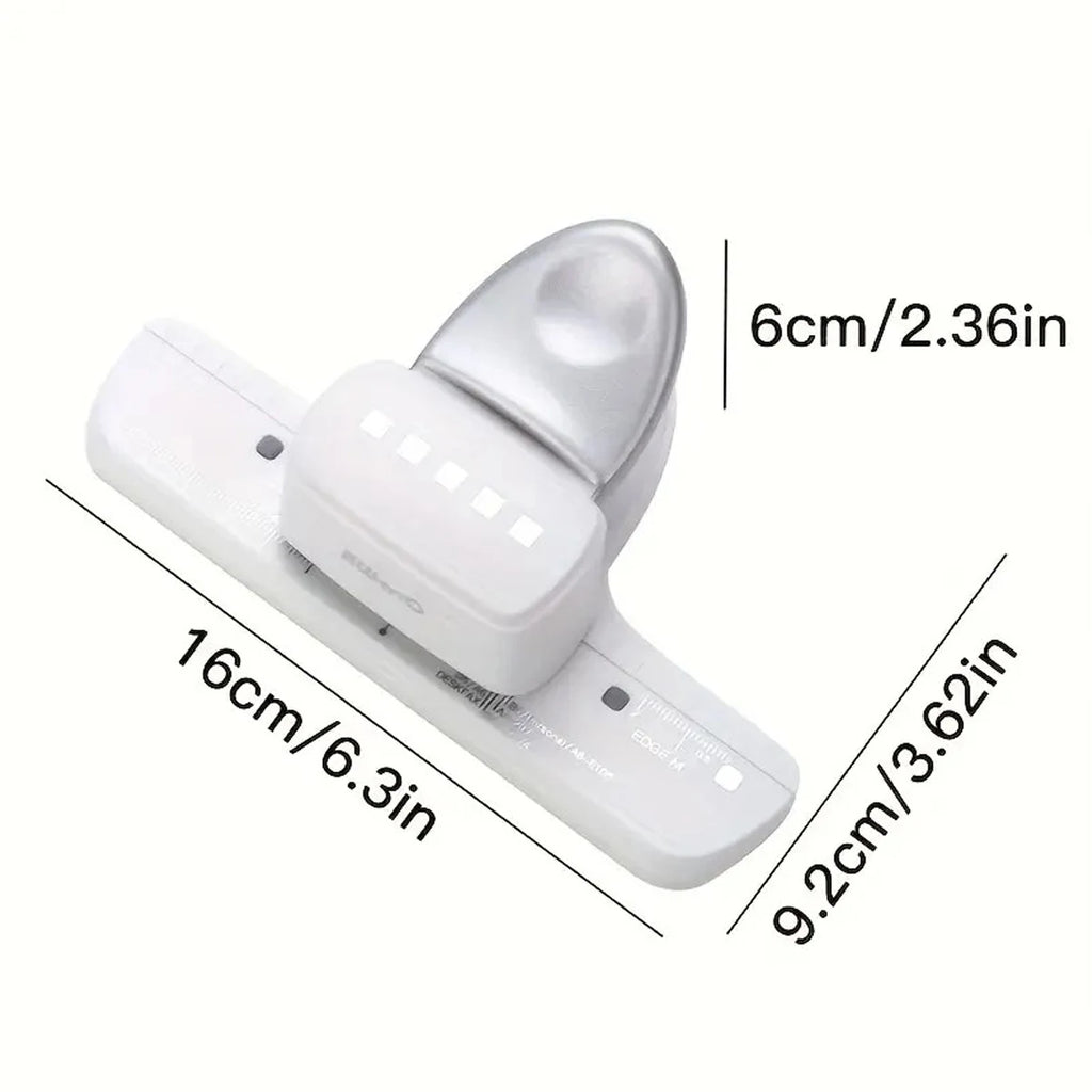 SquarePunch Portable Square Hole Puncher – For A4, A5 & B5 Notebooks