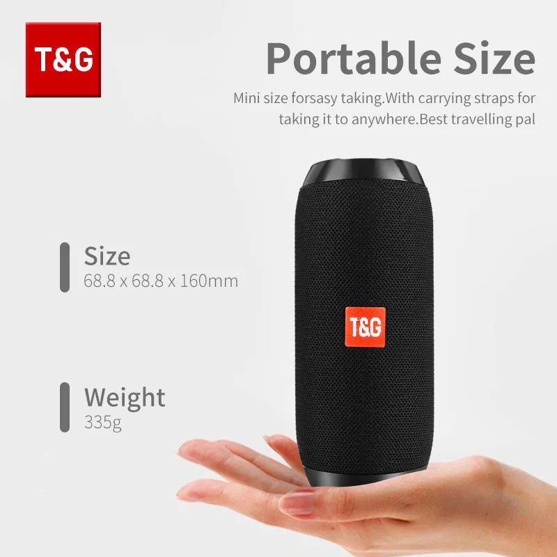 T&G TG117 Waterproof Bass Bluetooth Speaker