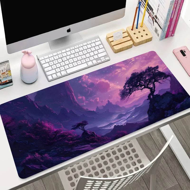 Moonlight Aura XL Desk Mat – Aesthetic Gaming Mouse Pad