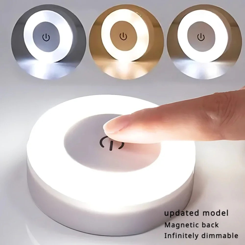 GlowBeam USB Rechargeable LED Night Light – Portable Ambient Lamp for Bedroom & Office