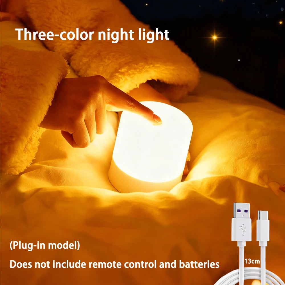 DimGlow Dimmable Rechargeable LED Night Light