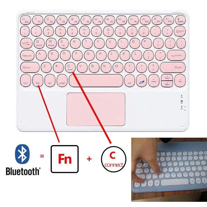 360° Rotation Keyboard Case for IPad 10th 2022 10.9 Air 5 Air 4 Magnetic Cover for IPad Pro 11 Air 3 Pro 10.5 8 9th Gen 10.2"