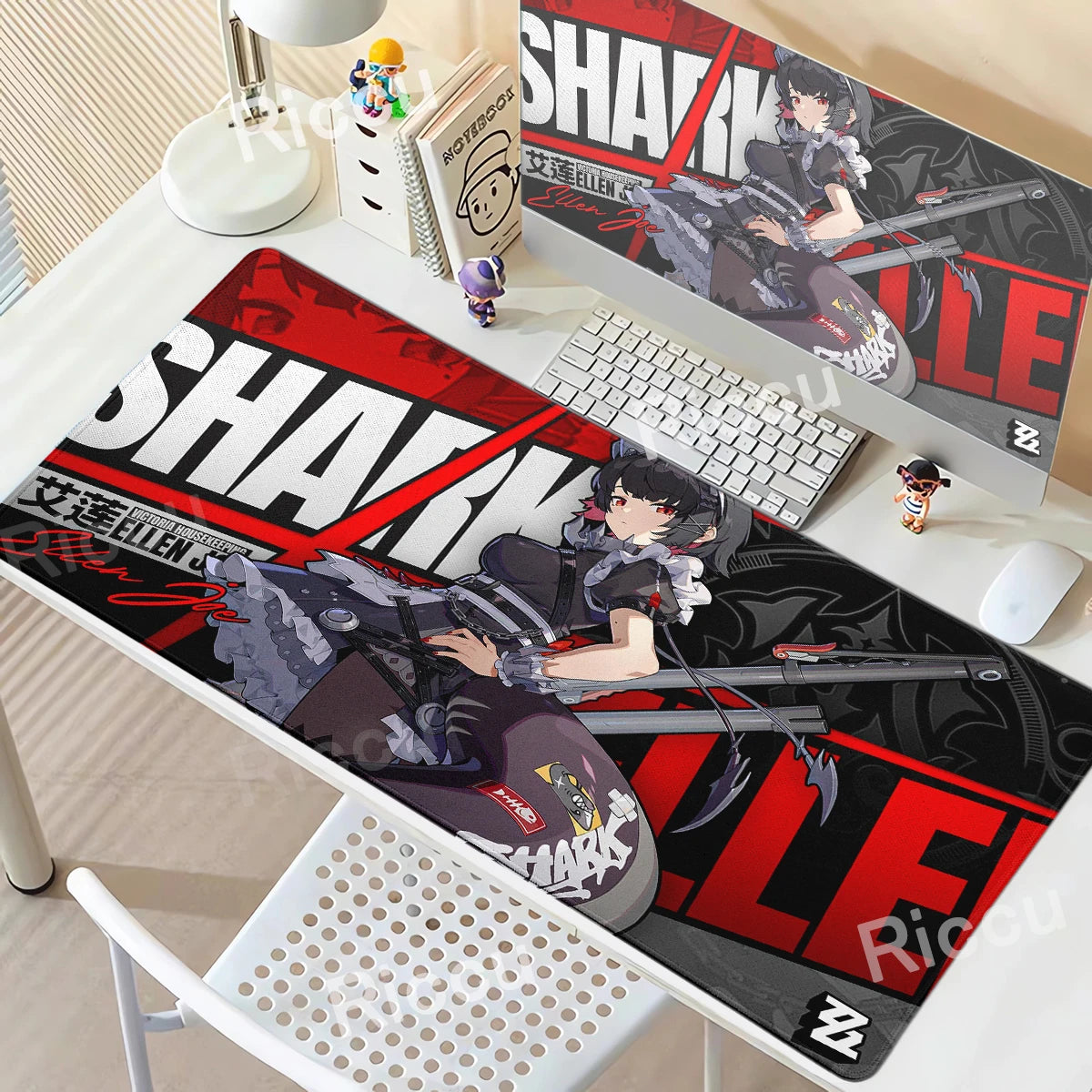 Zenless Zone Zero XXL Gaming Desk Mat – Anime Character Extended Mouse Pad (ZZZ Series)