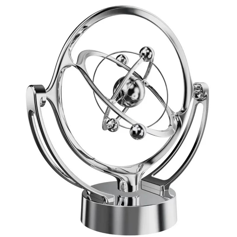 Colorful Galaxy Universe Celestial Swinger Magnetic Rotating Earth Perpetual Motion Device Electric Chaos Pendulum Science Decor