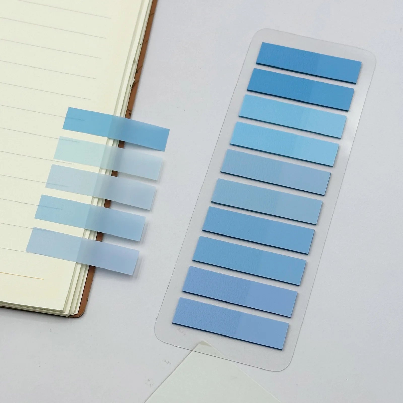 ColorTab 200-Pack Fluorescent Index Tabs & Sticky Flags – Transparent Page Markers