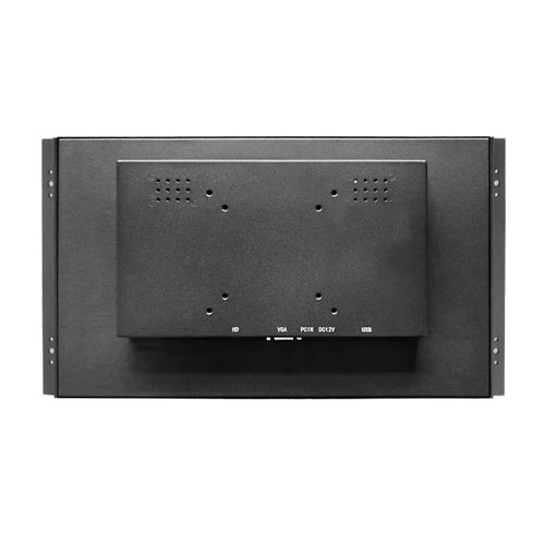 15.6" Industrial Open Frame Touchscreen Monitor – 1080P Capacitive 10-Point Touch, VESA Wall Mount, HDMI & VGA