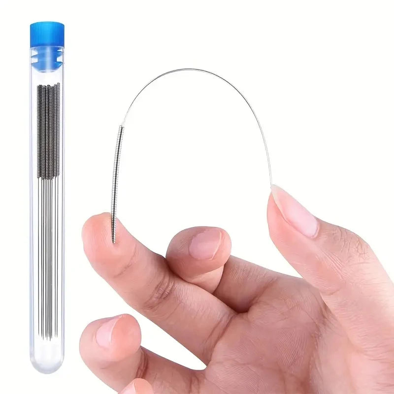 3D Printer Nozzle Cleaning Kit – Stainless Steel Needles 0.2 / 0.25 / 0.3 / 0.35 / 0.4mm