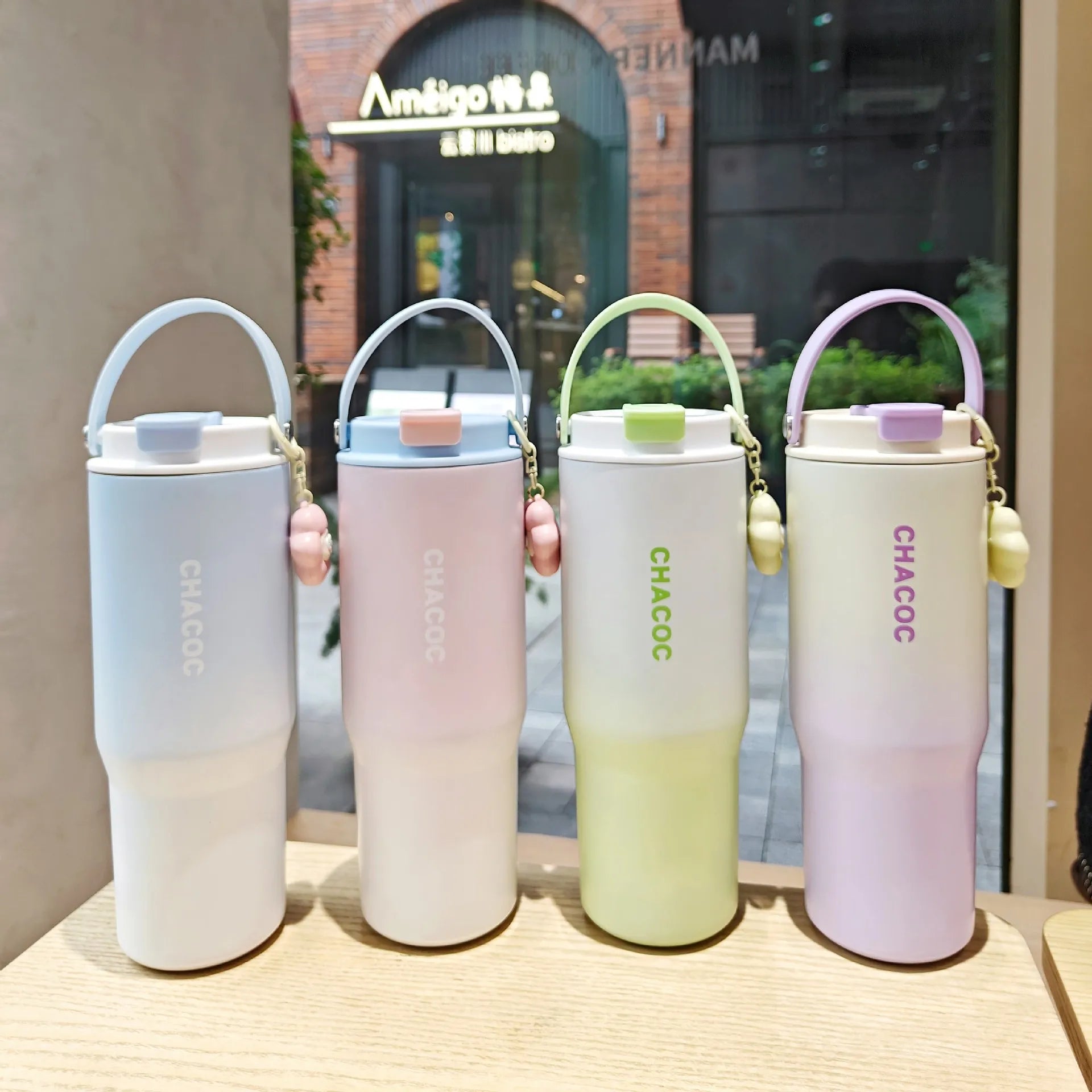 AdventureSip Stainless Steel Tumbler with Straw – 20oz / 30oz, Sport & Travel