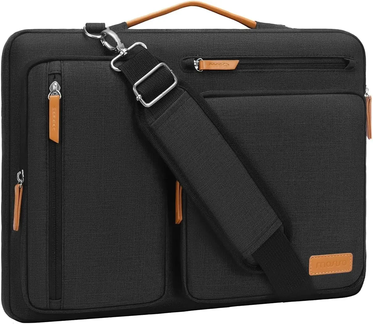 MOSISO Laptop Sleeve Bag – Briefcase & Shoulder Bag for MacBook Air, Pro & Laptops (13"–17.3")