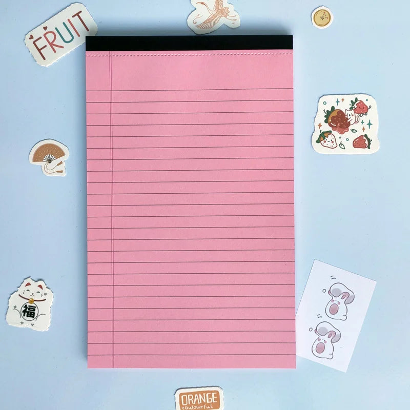 TearPad A5 Lined Tearable Memo Notebook – Portable Sticky Notes Book