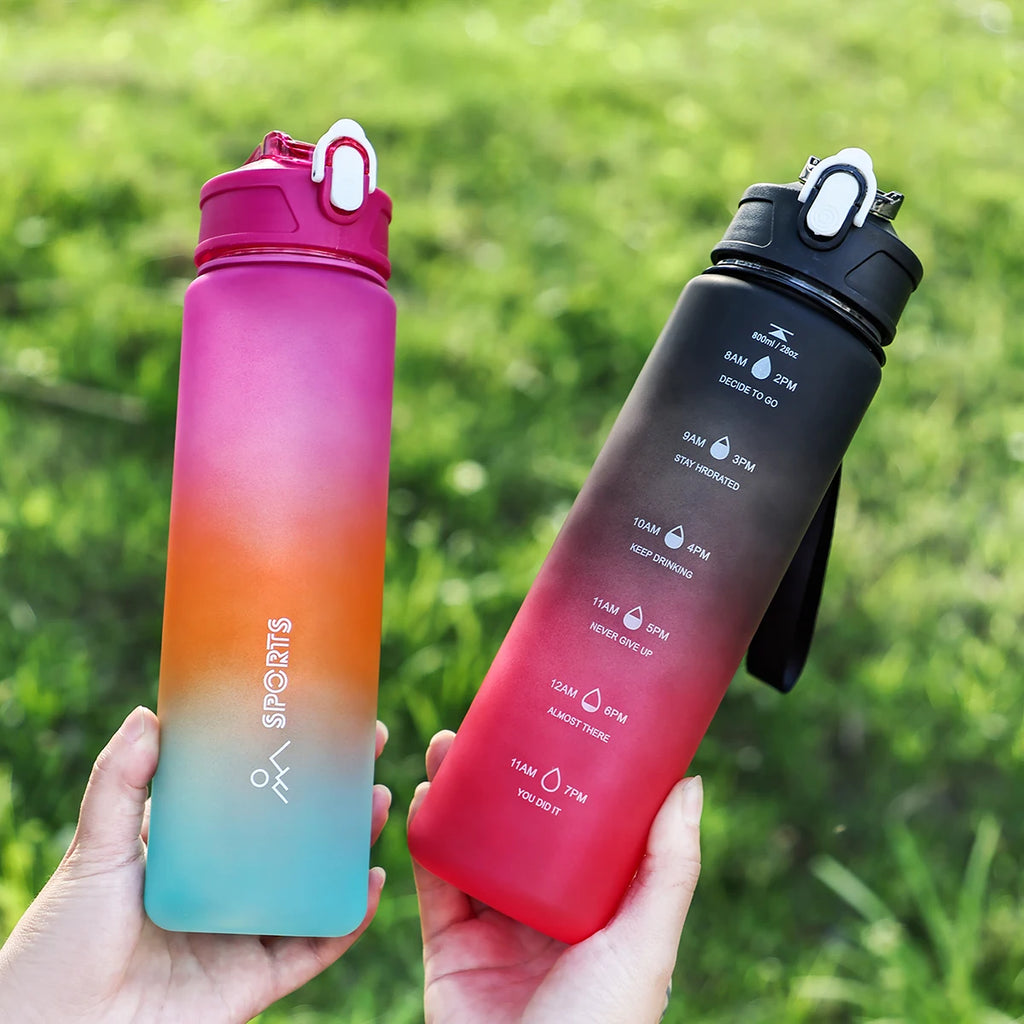 TrailSip 800ml Sports Water Bottle with Straw – Outdoor, Fitness & Cycling