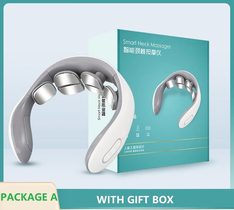 NeckEase Smart Shoulder & Neck Massager – Cervical Vibrator for Pain Relief