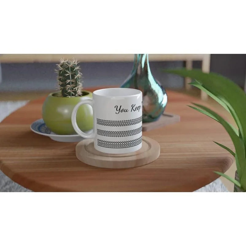 Hidden Message Coffee Mug – Funny Passive Aggressive Office Cup with Secret Swear Word Reveal