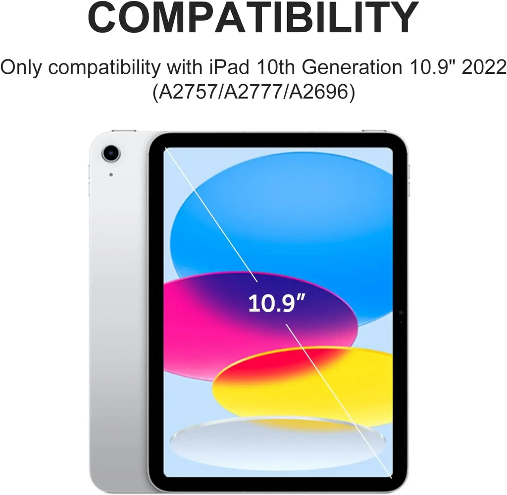 For IPad 10th Generation Case with Keyboard 10.9 Inch 2022 Covers Wireless Bluetooth Magnetic Leather for IPad 10 Case Funda