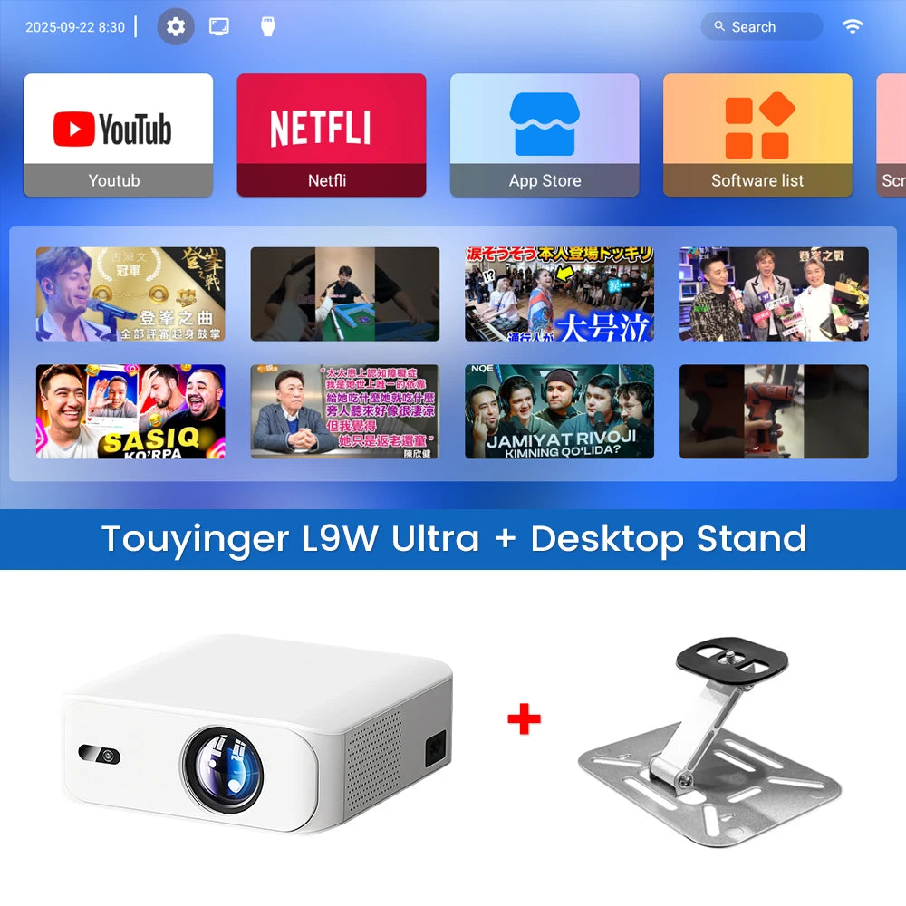 CinemaBeam L9W Ultra 4K Smart Projector
