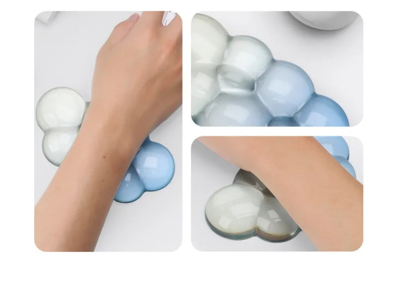 CloudComfort Rest – Ergonomic Wrist Pad for Keyboard & Mouse | Pain Relief Support