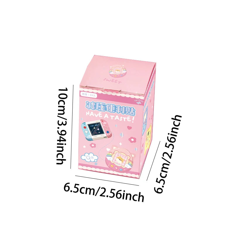 4pcs/box Stress Relief Bean Memo Pads - Mini Squeeze Fun Notepad, Pocket Memo Book, Cute Journal Stationery Set