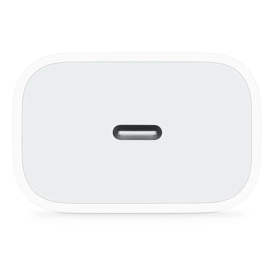 20W USB-C Fast Charger for iPhone 17, 16, 15, 14 – Includes Apple Cable