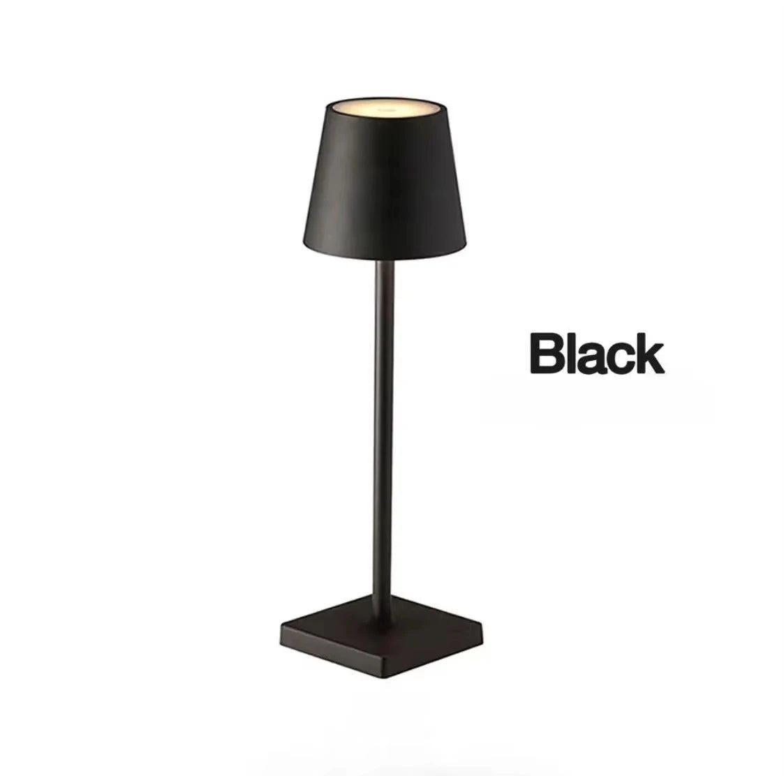 TouchGlow LED Desk Lamp – 3-Level Dimmable, Wireless USB Rechargeable Night Light for Study & Office
